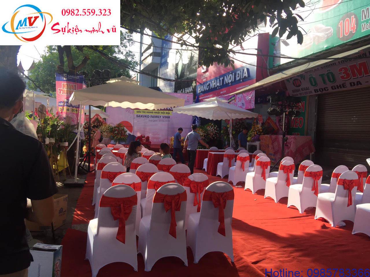 Cho thuê ghế có đính nơ