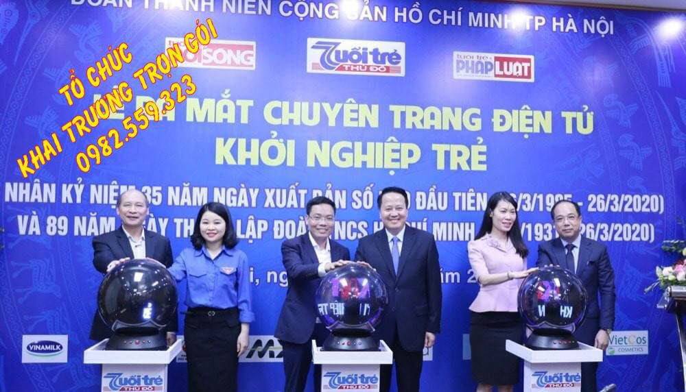 Cho thuê quả cầu led tiệc khai trương