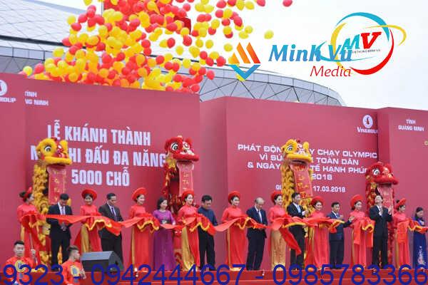 Lễ khánh thành nhà thi đấu