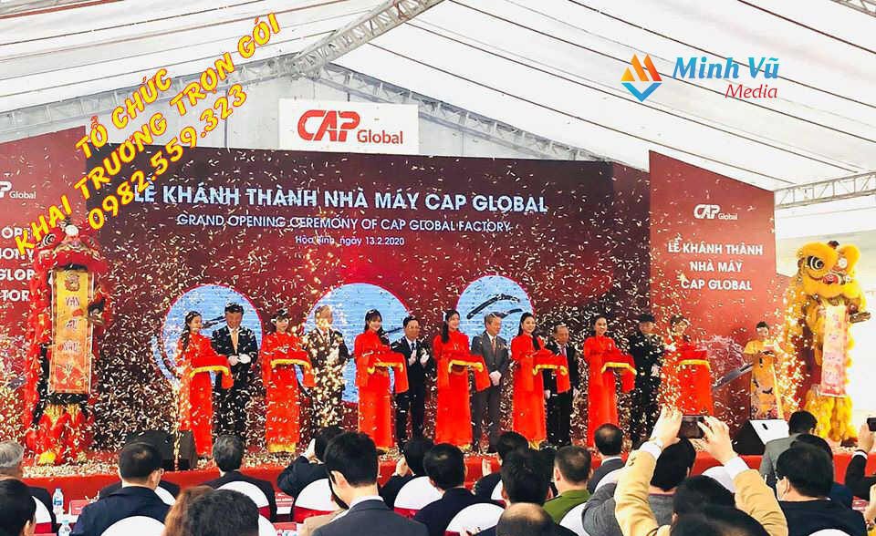 Lễ khánh thành nhà máy trọn gói