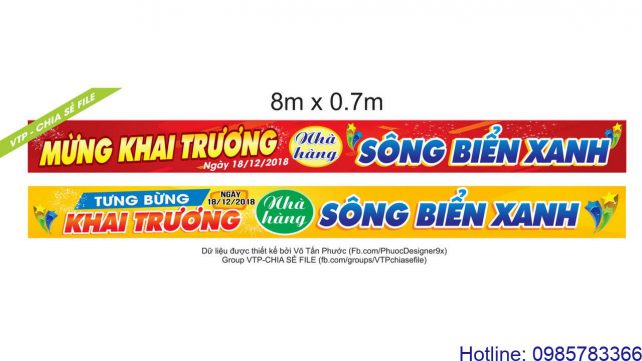 Những thiết kế khai trương cần làm