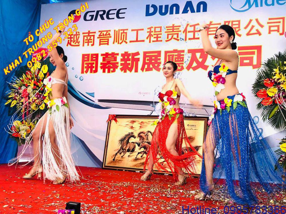 Tiết mục múa lễ khai trương