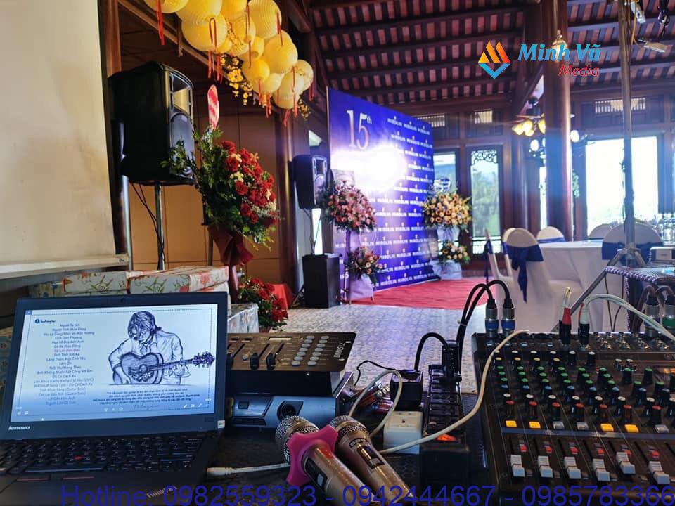 Cho thuê thiết bị sự kiện hệ thống âm thanh, ánh sáng