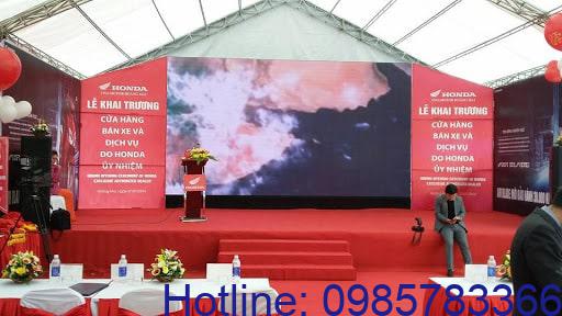 Dịch vụ Cho thuê thiết bị sự kiện màn hinh led tổ chức khai trương taj hà nội