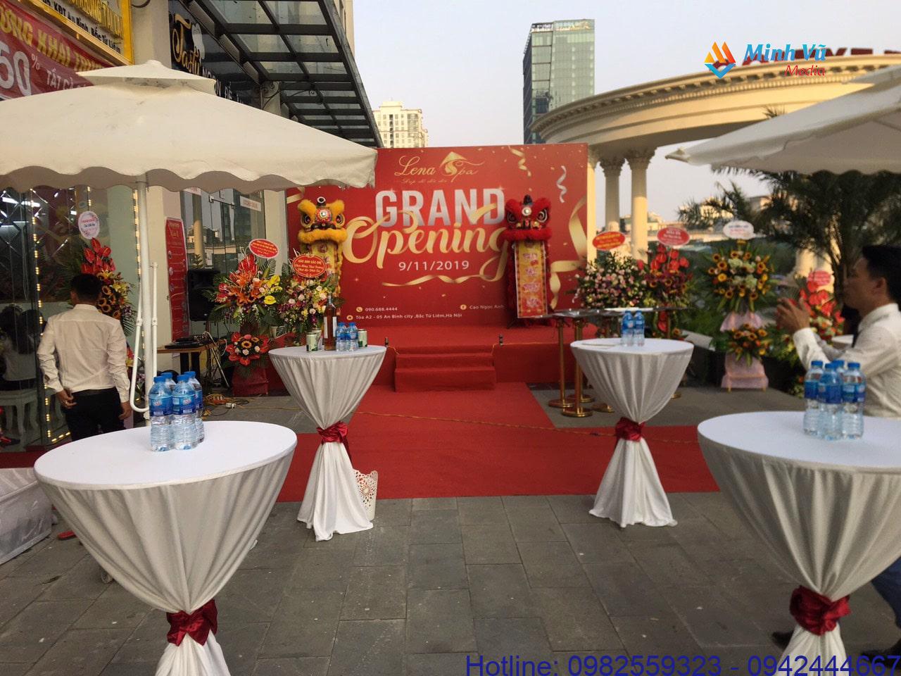 Bàn đứng cho sân khấu ngoài trời