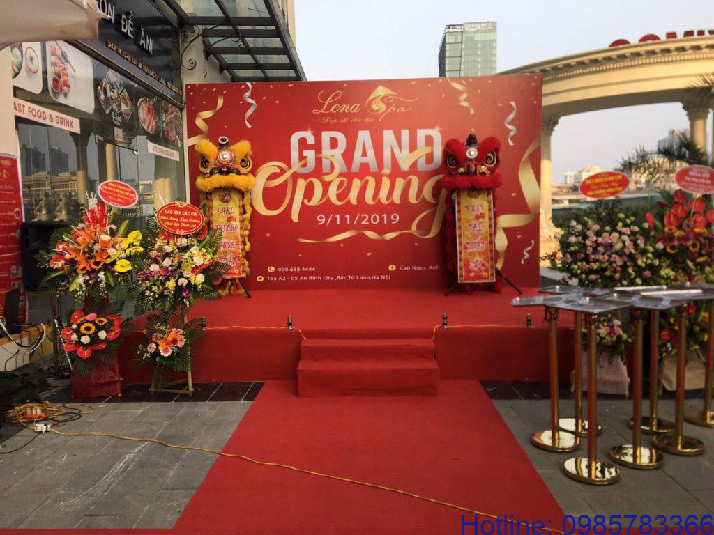 Cho thuê thiết bị sự kiện, trang trí sân khấu